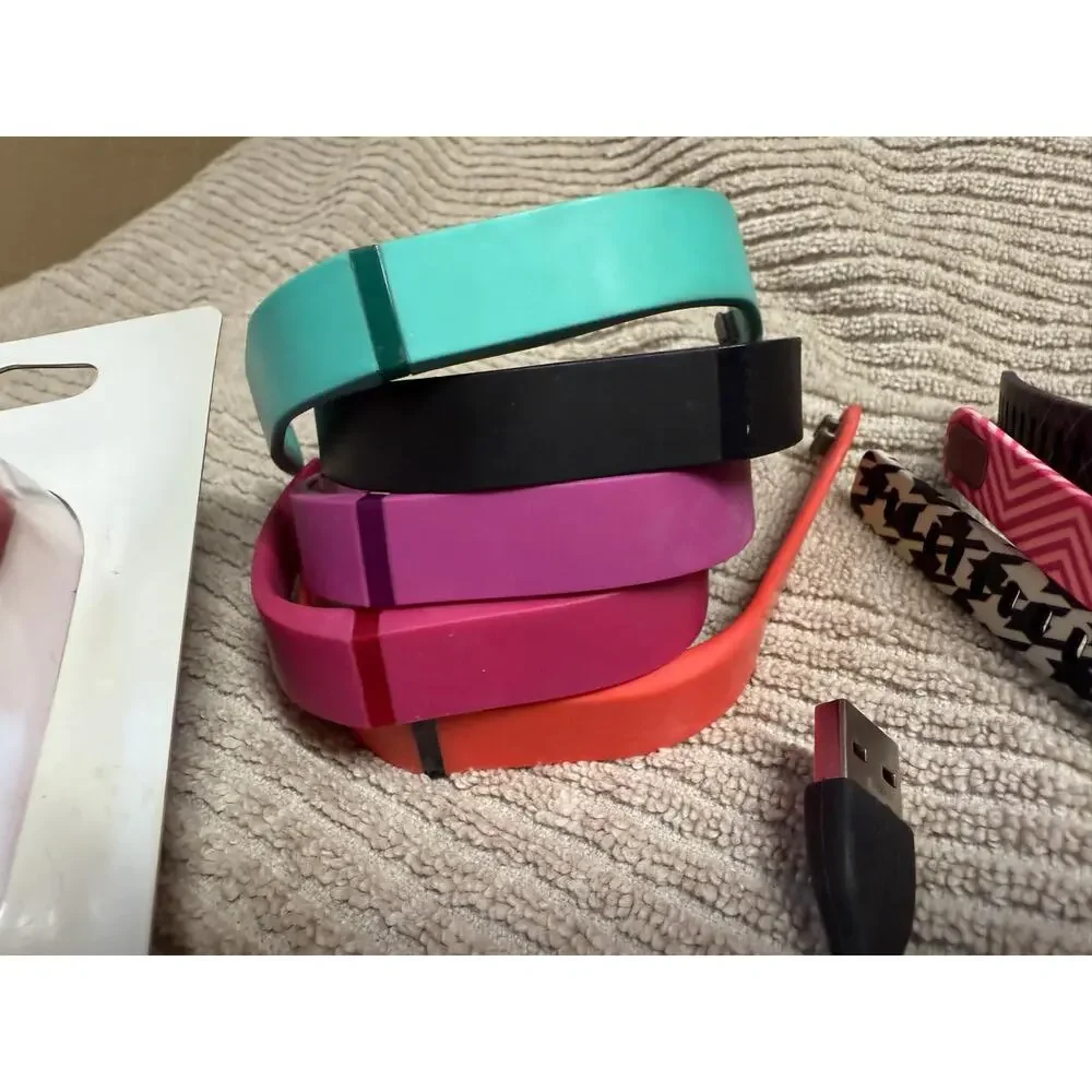 Fit Bit Flex Bundle FitBit & Charger 10 fit bit flex bands 2 new in package